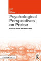 Book cover of: Psychological Perspectives on Praise. By: Eddie Brummelman
