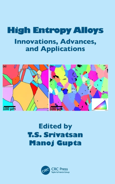 Book cover of: High Entropy Alloys. By: T. S. Srivatsan