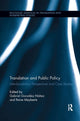 Book cover of: Translation and Public Policy