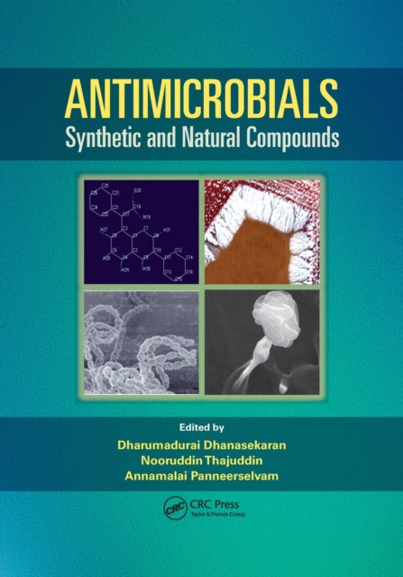 Book cover of: Antimicrobials. By: Dharumadurai Dhanasekaran