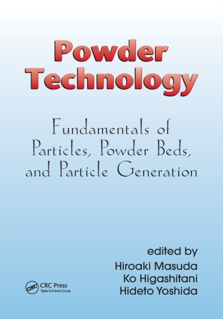 Book cover of: Powder Technology. By: Hiroaki Masuda