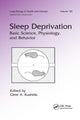 Book cover of: Sleep Deprivation. By: Clete A. Kushida