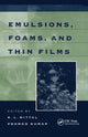 Book cover of: Emulsions, Foams, and Thin Films. By: K. L. Mittal