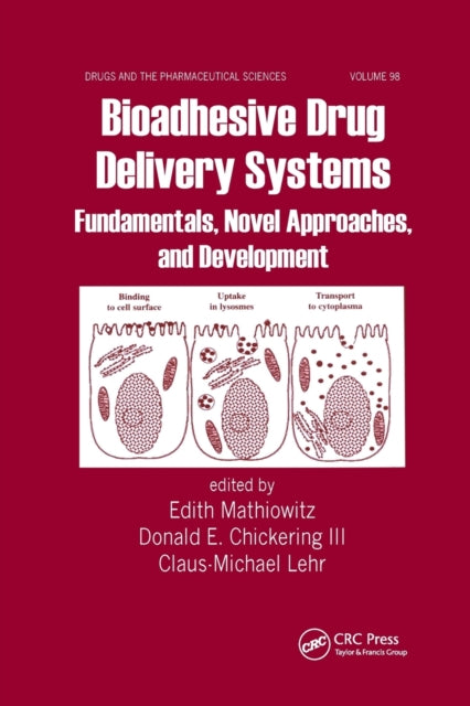 Book cover of: Bioadhesive Drug Delivery Systems. By: Edith Mathiowitz