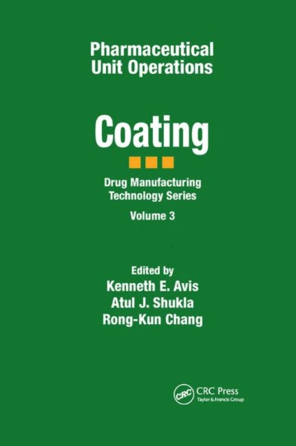 Book cover of: Pharmaceutical Unit Operations. By: Kenneth E. Avis