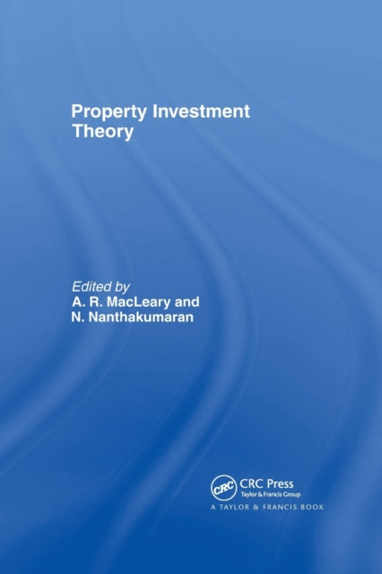 Book cover of: Property Investment Theory. By: A. R. MacLeary