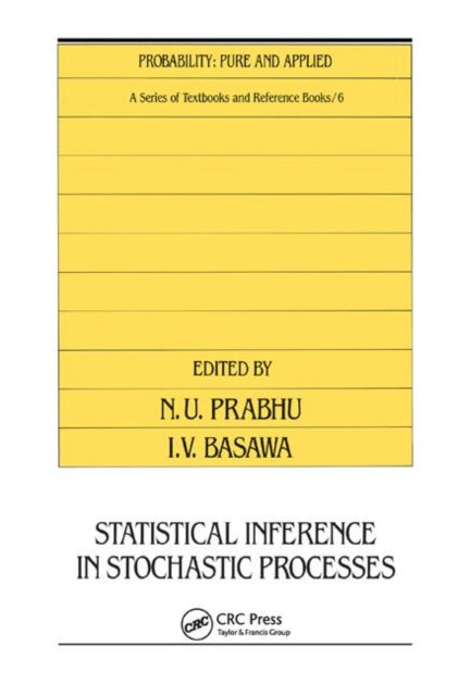Book cover of: Statistical Inference in Stochastic Processes. By: N. U. Prabhu