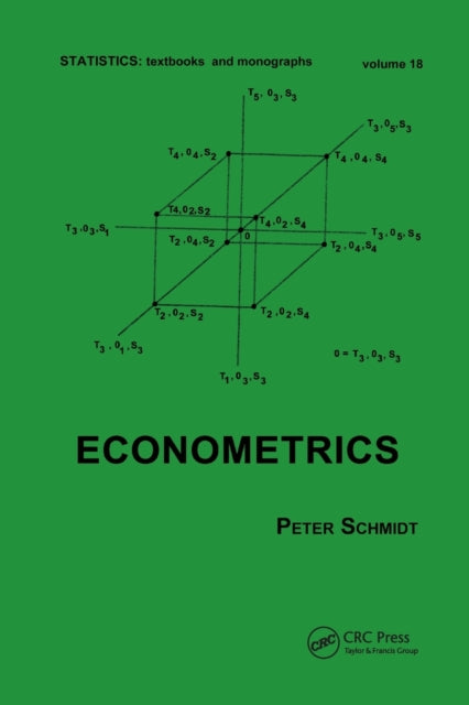 Book cover of: Econometrics. By: Schmidt