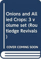 Book cover of: Onions and Allied Crops. By: James L. Brewster