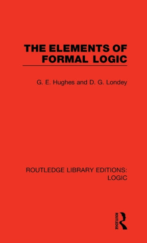The Elements of Formal Logic