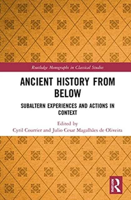 Book cover of: Ancient History from Below. By: Cyril Courrier
