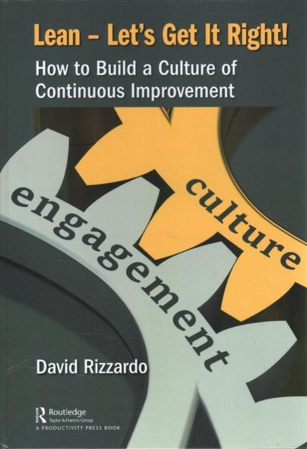 Book cover of: Lean – Let’s Get It Right!. By: David Rizzardo