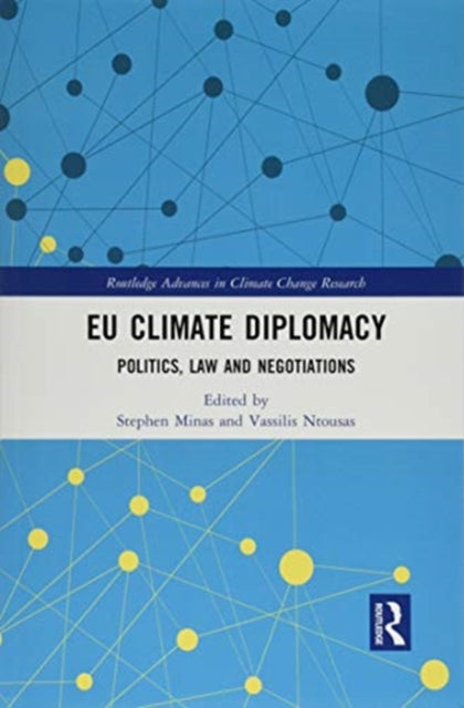 Book cover of: EU Climate Diplomacy. By: Stephen Minas