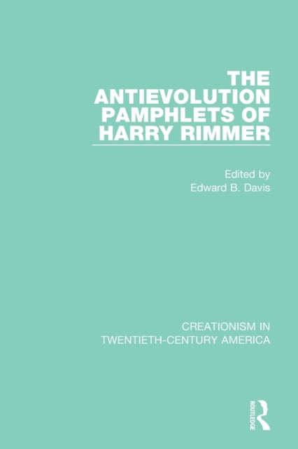 Book cover of: Antievolution Pamphlets of Harry Rimmer. By: Harry Rimmer