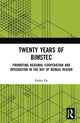 Book cover of: Twenty Years of BIMSTEC. By: Prabir De