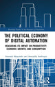 Book cover of: Political Economy of Digital Automation. By: Sreenath Majumder