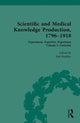 Book cover of: Scientific and Medical Knowledge Production, 1796-1918. By: Rob Boddice