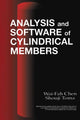 Book cover of: Analysis and Software of Cylindrical Members. By: Shouji Toma