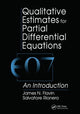 Book cover of: Qualitative Estimates For Partial Differential Equations