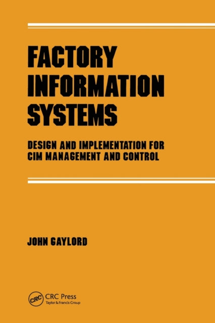 Book cover of: Factory Information Systems