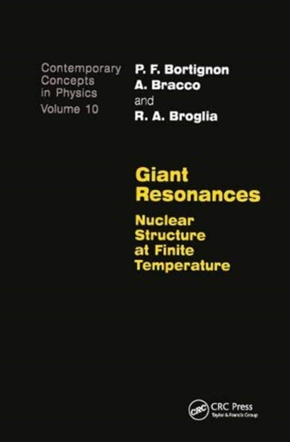 Book cover of: Giant Resonances