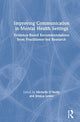 Book cover of: Improving Communication in Mental Health Settings. By: Michelle O'Reilly