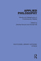 Book cover of: Applied Philosophy. By: Brenda Almond