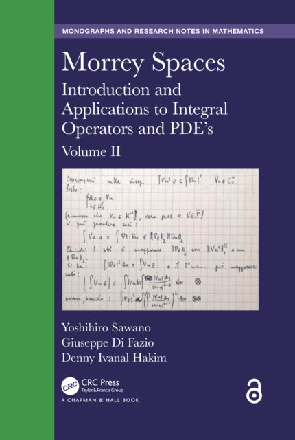 Book cover of: Morrey Spaces