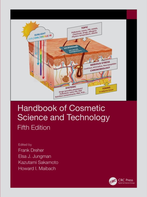 Book cover of: Handbook of Cosmetic Science and Technology. By: Frank Dreher