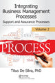 Book cover of: Integrating Business Management Processes. By: Titus De Silva