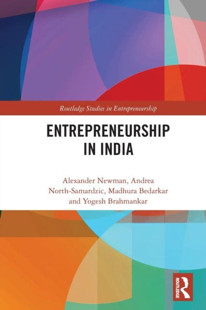 Book cover of: Entrepreneurship in India. By: Alexander Newman