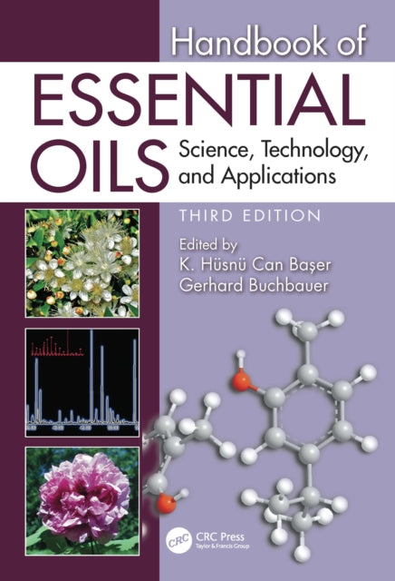 Book cover of: Handbook of Essential Oils. By: K. H. C. Baser