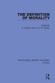 Book cover of: Definition of Morality. By: G. Wallace