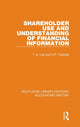 Book cover of: Shareholder Use and Understanding of Financial Information. By: T. A. Lee