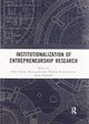 Book cover of: Institutionalization of Entrepreneurship Research. By: Alain Fayolle