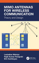 Book cover of: MIMO Antennas for Wireless Communication. By: Leeladhar Malviya