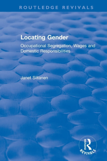 Book cover of: Locating Gender. By: Janet Siltanen