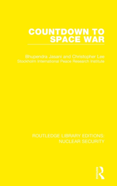 Book cover of: Countdown to Space War. By: Bhupendra Jasani