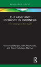 Book cover of: Army and Ideology in Indonesia. By: Muhamad Haripin