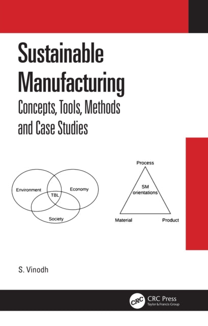 Book cover of: Sustainable Manufacturing. By: S. Vinodh