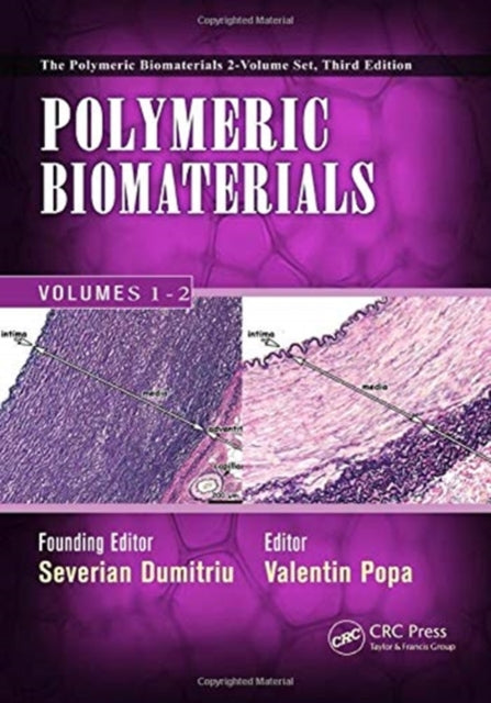 Book cover of: Polymeric Biomaterials. By: Severian Dumitriu