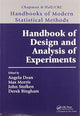 Book cover of: Handbook of Design and Analysis of Experiments. By: Angela Dean