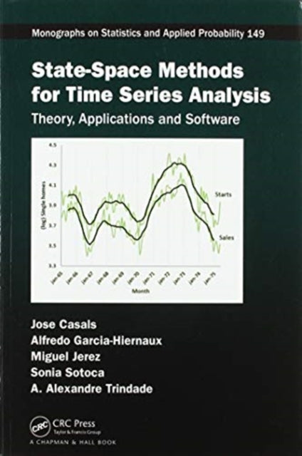 Book cover of: State-Space Methods for Time Series Analysis. By: José Casals