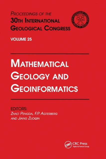 Book cover of: Mathematical Geology and Geoinformatics. By: Zhao Pengda