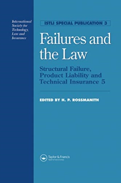 Book cover of: Failures and the Law. By: H. P. Rossmanith