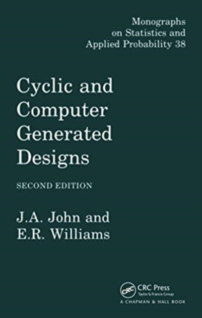 Book cover of: Cyclic and Computer Generated Designs