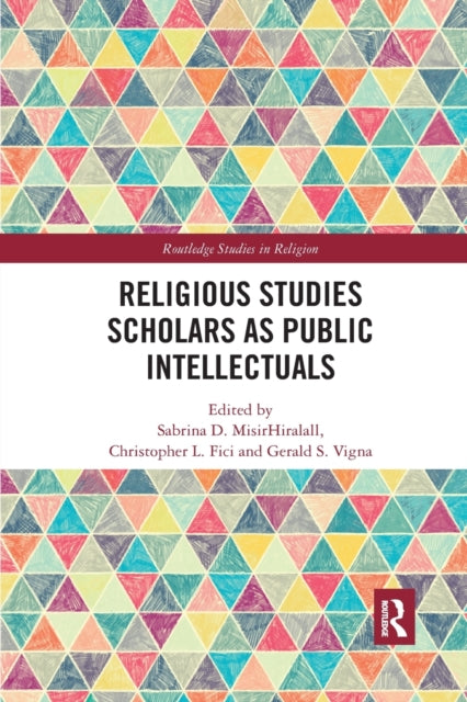 Book cover of: Religious Studies Scholars as Public Intellectuals