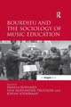 Book cover of: Bourdieu and the Sociology of Music Education. By: Pamela Burnard