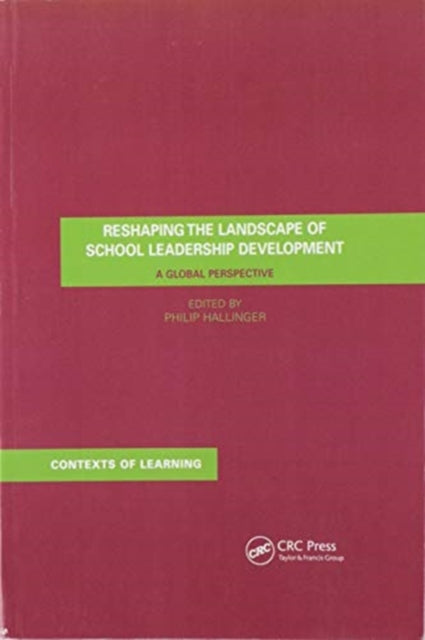 Book cover of: Reshaping the Landscape of School Leadership Development