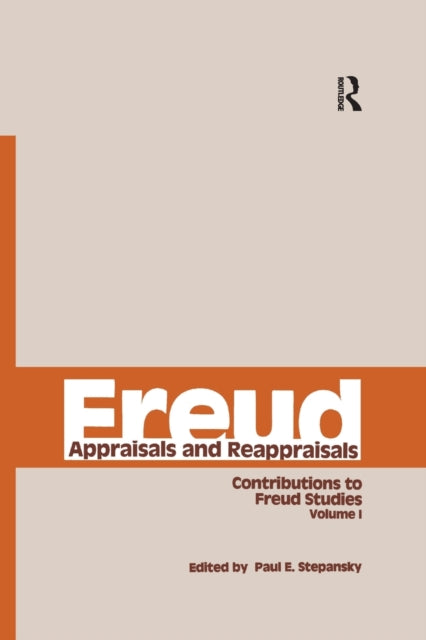 Book cover of: Freud, V.1. By: Paul E. Stepansky